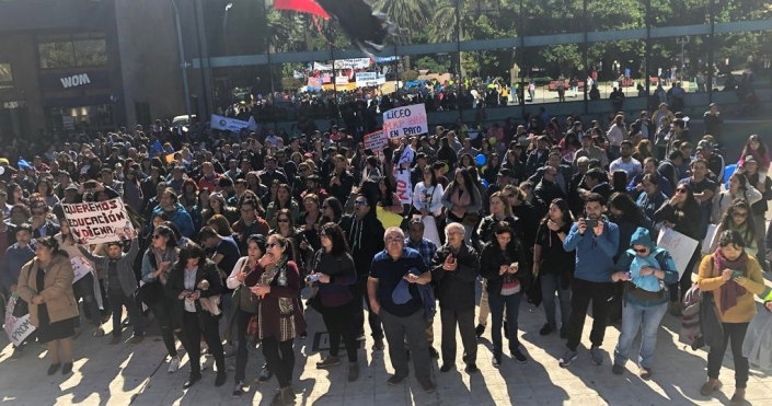 temuco manifestacion