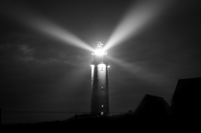 Canva – Gray Scale Photography of Lighthouse-2
