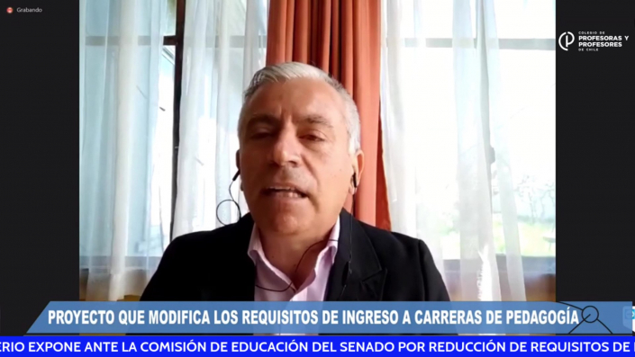 EL MAGISTERIO EXPONE ANTE LA COMISIÓN DE EDUCACIÓN DEL SENADO POR REDUCCIÓN DE REQUISITOS DE INGRESO_Moment2