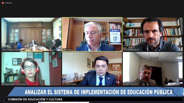 Magisterio en Comisión Educación Senado 6 Oct 2021_Moment