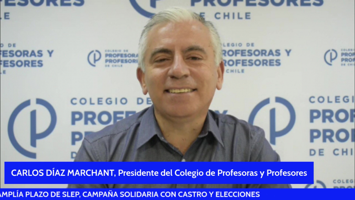 LA SEMANA DOCENTE 28_ LEY QUE AMPLÍA PLAZO DE SLEP, CAMPAÑA SOLIDARIA CON CASTRO Y ELECCIONES_Moment