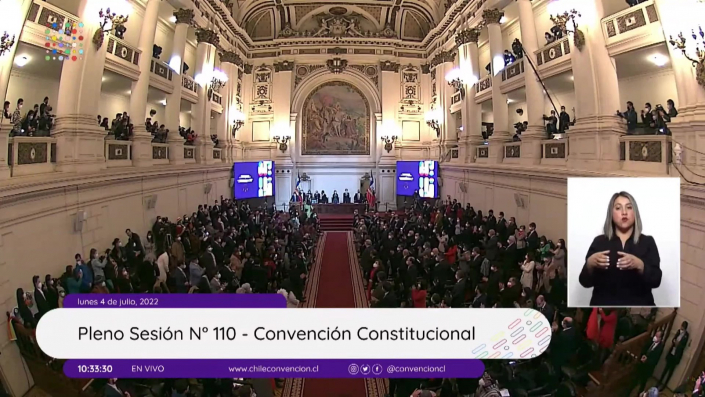 ENTREGA DE LA PROPUESTA DE NUEVA CONSTITUCIÓN PARA CHILE_Moment