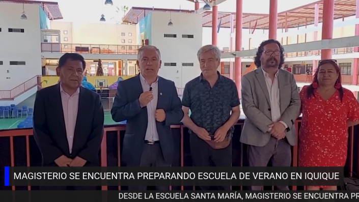 MAGISTERIO SE ENCUENTRA PREPARANDO ESCUELA DE VERANO EN IQUIQUE_Moment