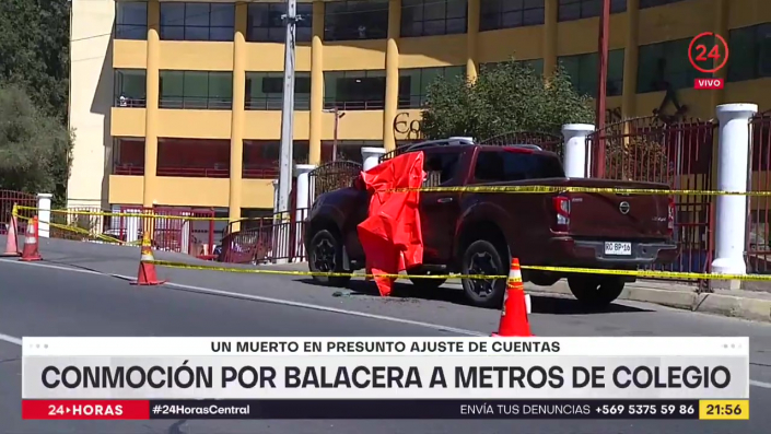 Conmoción por balacera a metros de colegio_Moment
