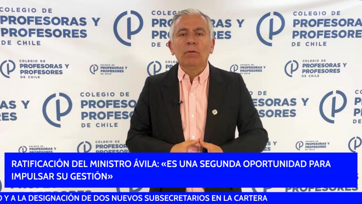 RATIFICACIÓN DEL MINISTRO ÁVILA_ «ES UNA SEGUNDA OPORTUNIDAD PARA IMPULSAR SU GESTIÓN» _Moment