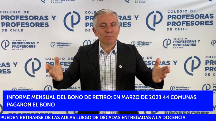 INFORME MENSUAL DEL BONO DE RETIRO_ EN MARZO DE 2023 44 COMUNAS PAGARON EL BONO_Moment