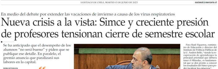 El Mercurio 13 de junio de 2023 portada