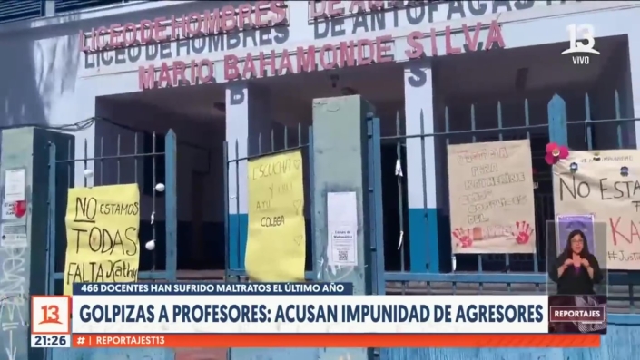 Golpizas a profesores_ acusan impunidad de agresores – frame at 0m5s
