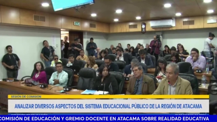 SEGUNDA SESIÓN DE LA COMISIÓN DE EDUCACIÓN Y GREMIO DOCENTE EN ATACAMA SOBRE REALIDAD EDUCATIVA – frame at 141m0s