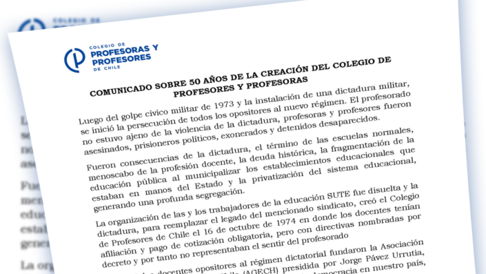 comunicado 50 años del colproch